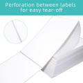 4X6 Fanfold Self Adhesive Thermal Transfer Shipping Labels